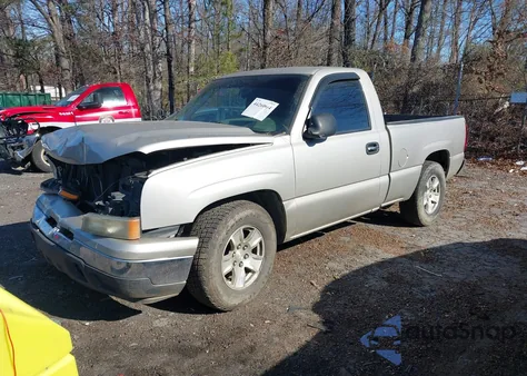 2006 Chevrolet Silverado 1500 Work Truck from USA, damaged, VIN 3GCEC14X96G208523